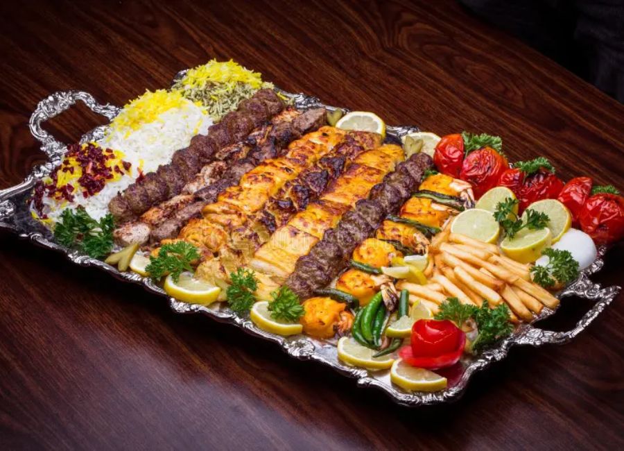 Authentic Turkish Kabab House meal showcasing traditional Turkish cuisine