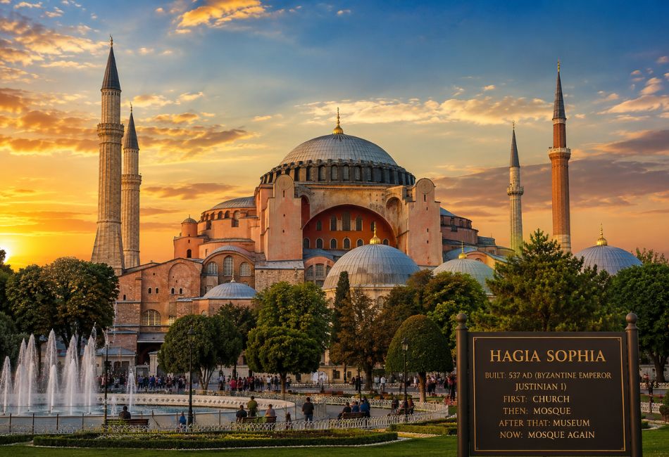 Things to do in Turkey Istanbul at Hagia Sophia