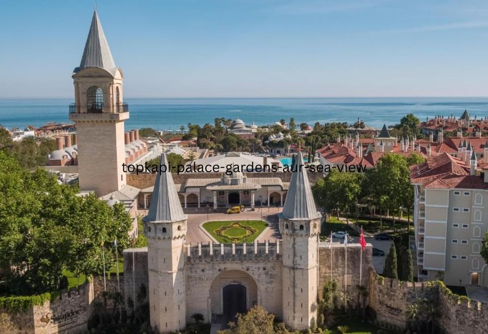 Top Kapi Palace and gardens in Istanbul Turkey