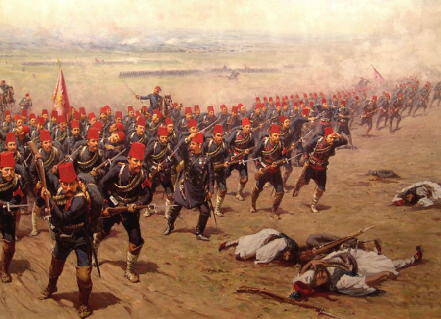Historical context of the Ottoman Empire during World War 1