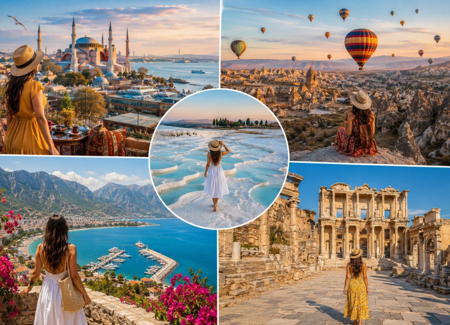 Top places to visit during a solo trip to Turkey