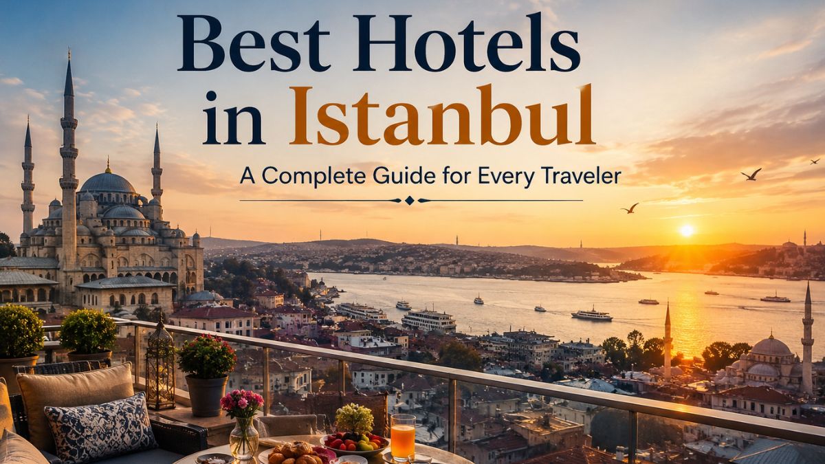 Best Hotels in Istanbul with Bosphorus views