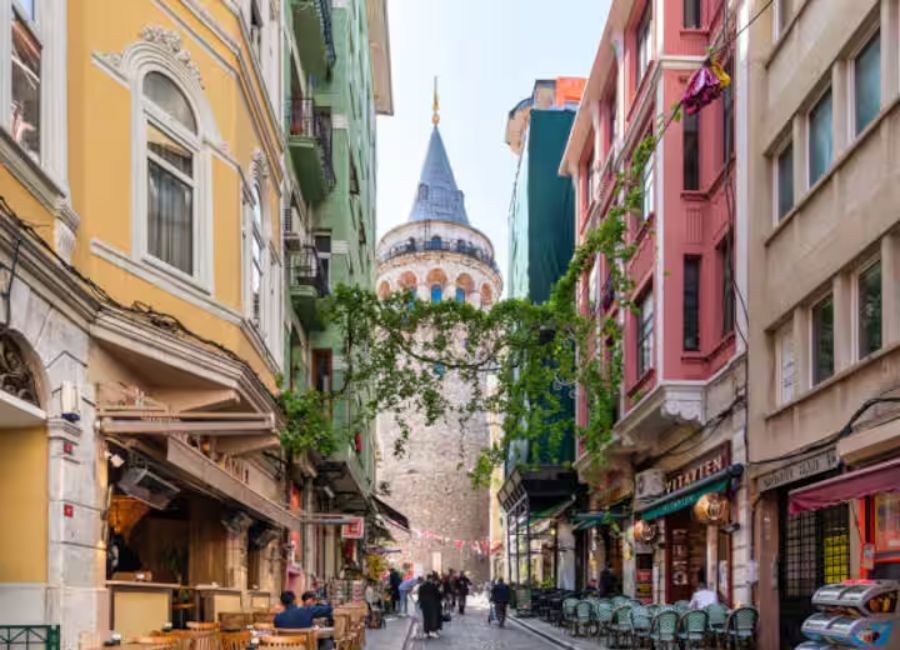 Galata Tower and Karakoy neighborhood Istanbul