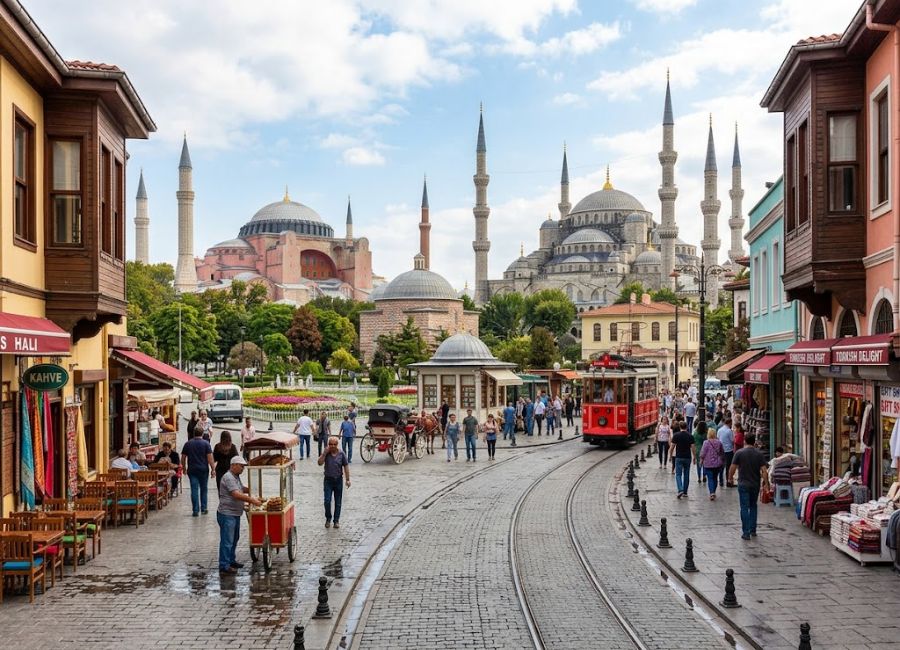 Sultanahmet neighborhood where to stay in Istanbul