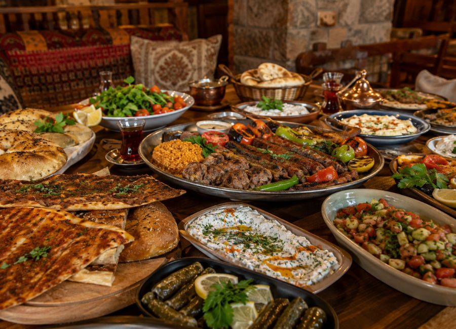 Traditional Turkish cuisine with authentic dishes and fresh ingredients