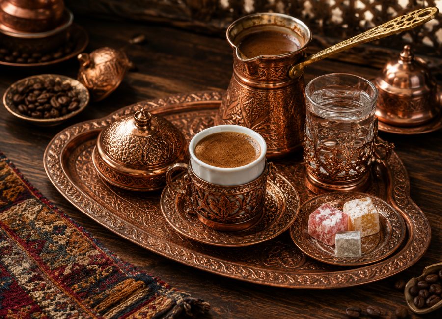 Traditional Turkish coffee ceremony recognized as UNESCO cultural heritage