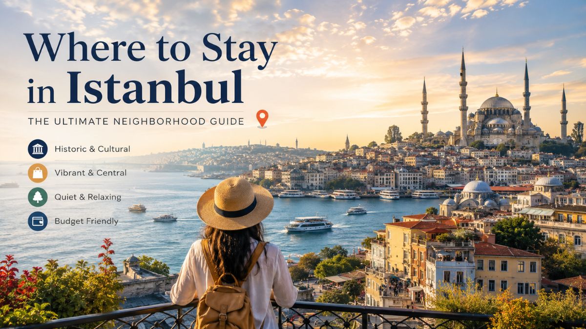 Where to Stay in Istanbul neighborhoods travel guide