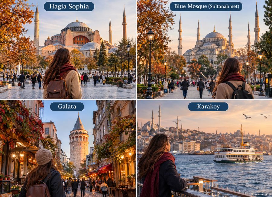 3-day Istanbul itinerary for November