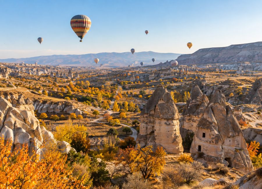 Cappadocia weather in November