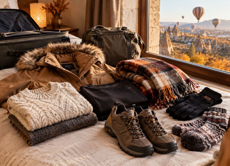 What to wear in Cappadocia in November